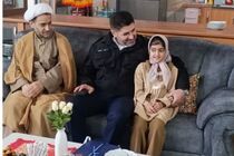 فرمانده پلیس راه مازندران با خانواده شهید حسن‌نژاد دیدار کرد