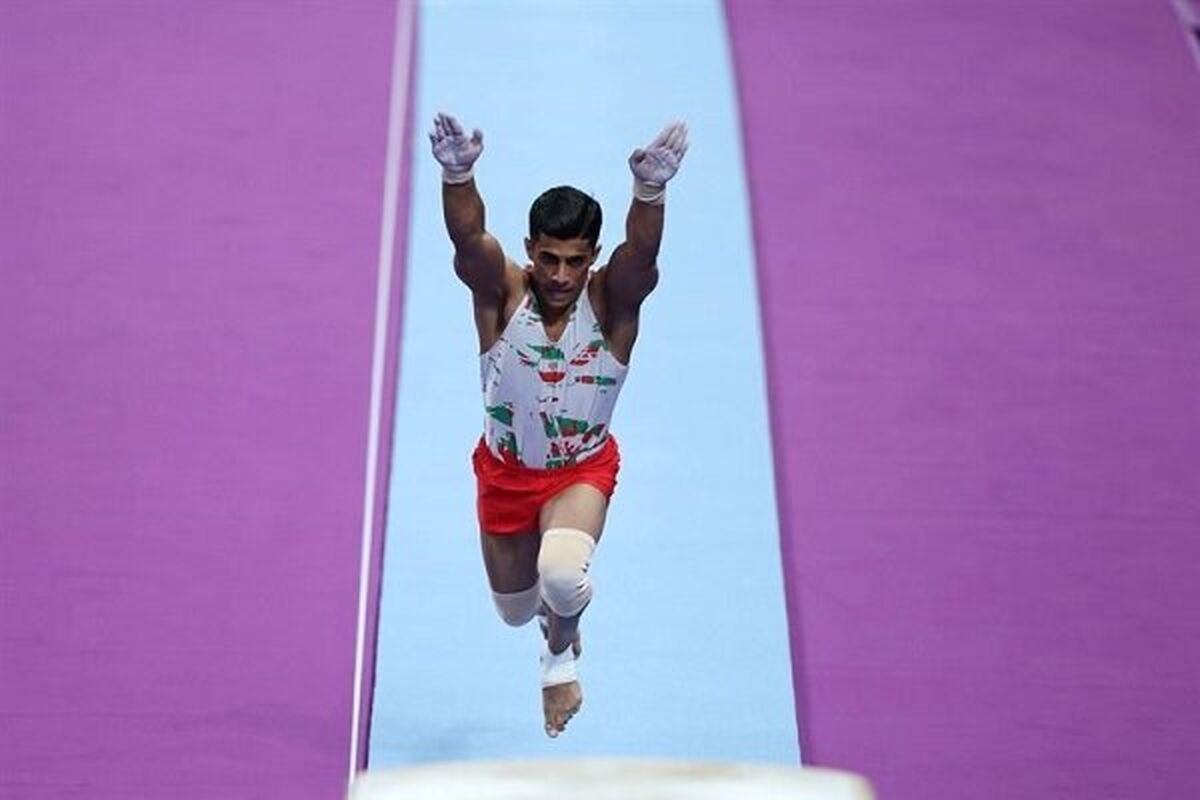 مهدی الفتی، ملی‌پوش ژیمناستیک ایران