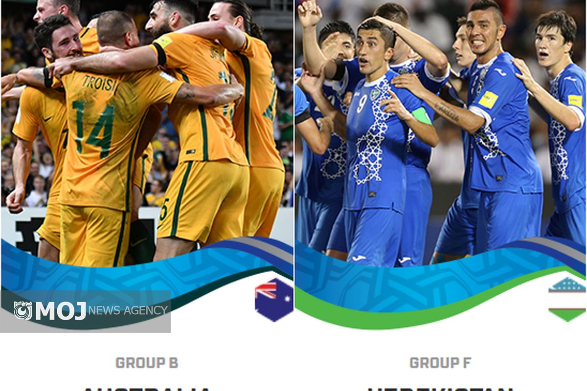 بازی ازبکستان و استرلیا