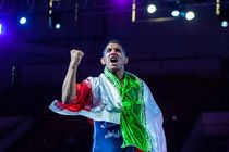 طلای درخشان رحمان عموزاد در کشتی آزاد بازی‌های کشورهای اسلامی