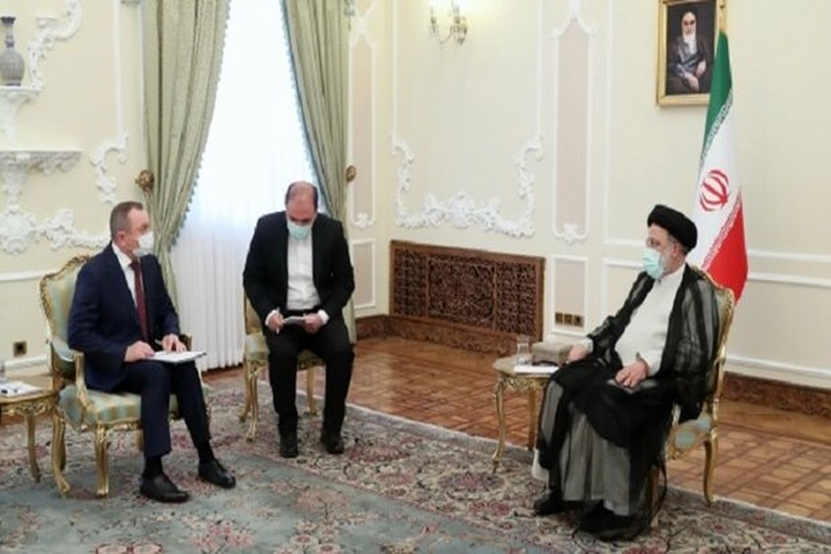 رئیسی و وزیر خارجه بلاروس