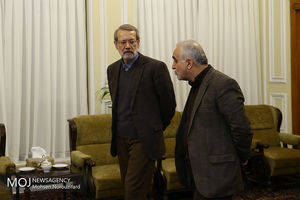 دیدارهای امروز رییس مجلس - ۱۲ دی ۱۳۹۷