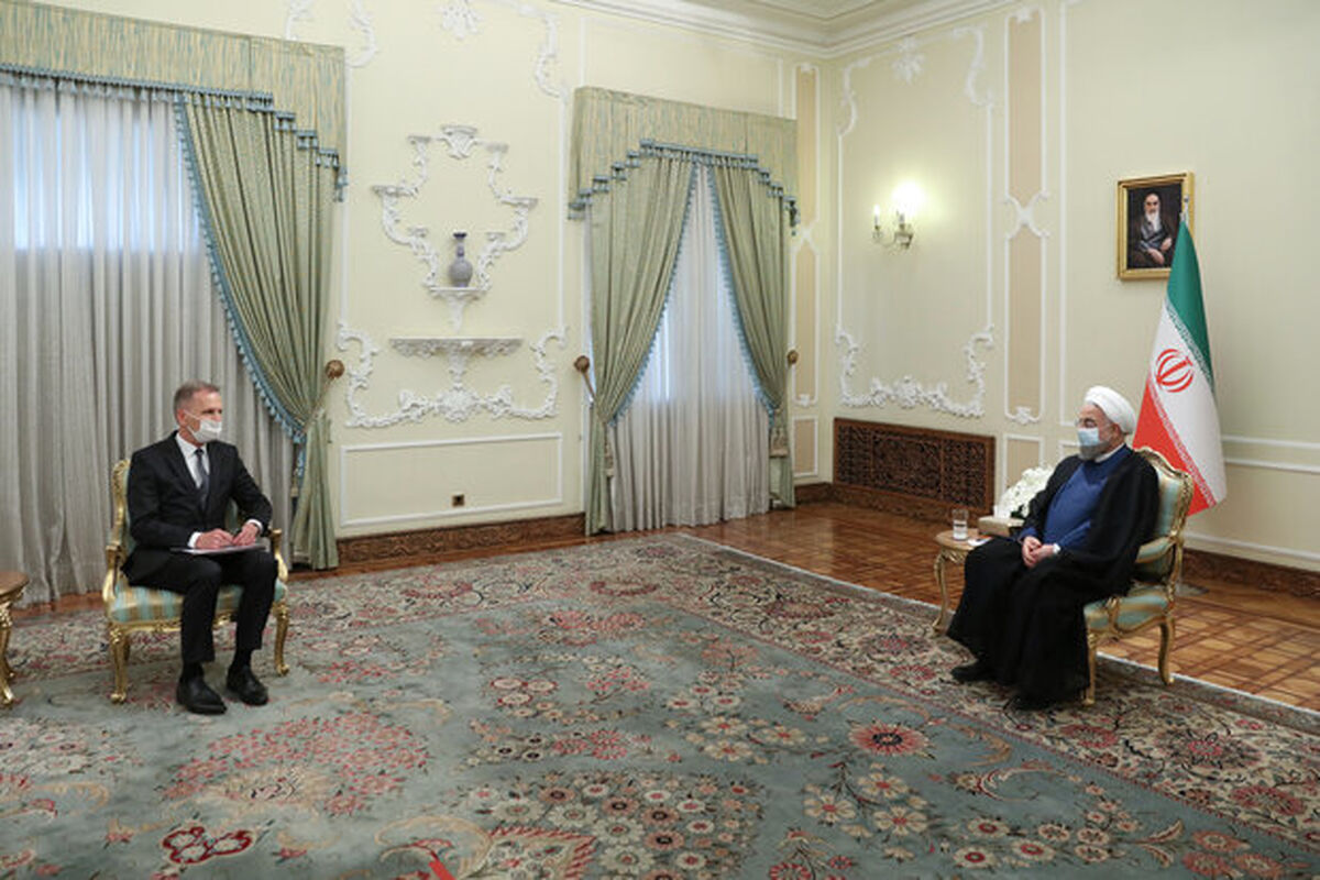 دیدار روحانی با سفیر جدید آلمان