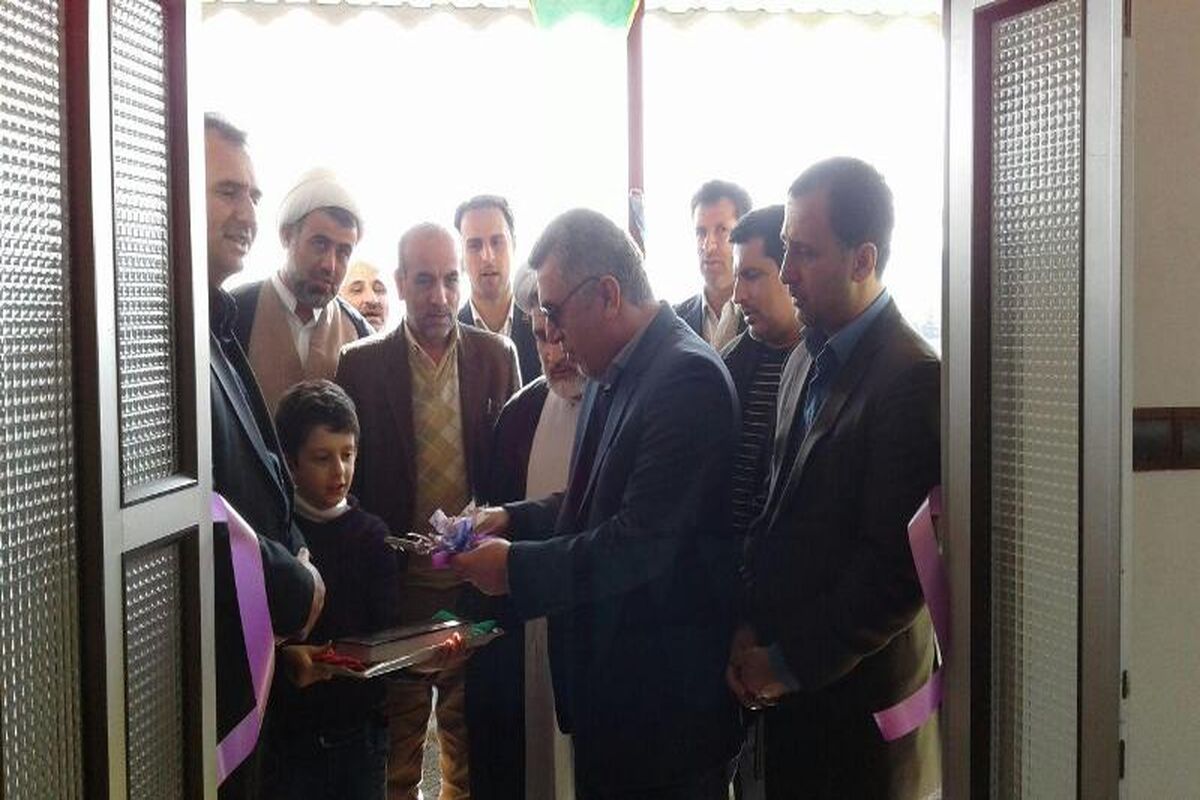 افتتاح مسکن مدد جوئی رضوانشهر