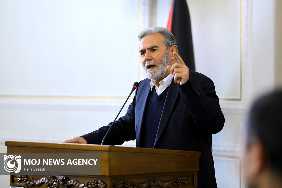 دیدار دبیرکل جنبش جهاد اسلامی فلسطین با وزیر امور خارجه