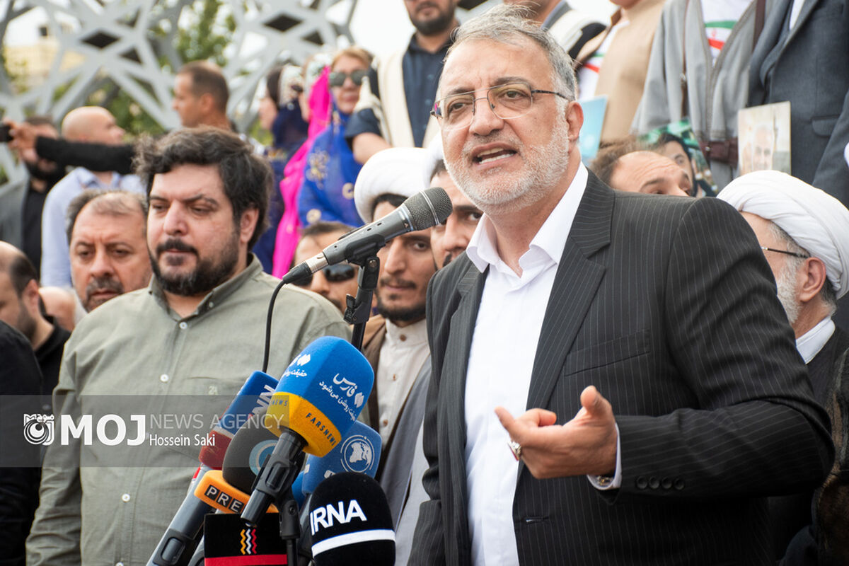 گردهمایی انتخاباتی هواداران «علیرضا زاکانی»