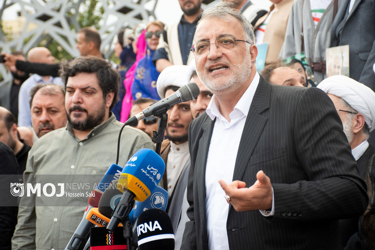 گردهمایی انتخاباتی هواداران «علیرضا زاکانی»