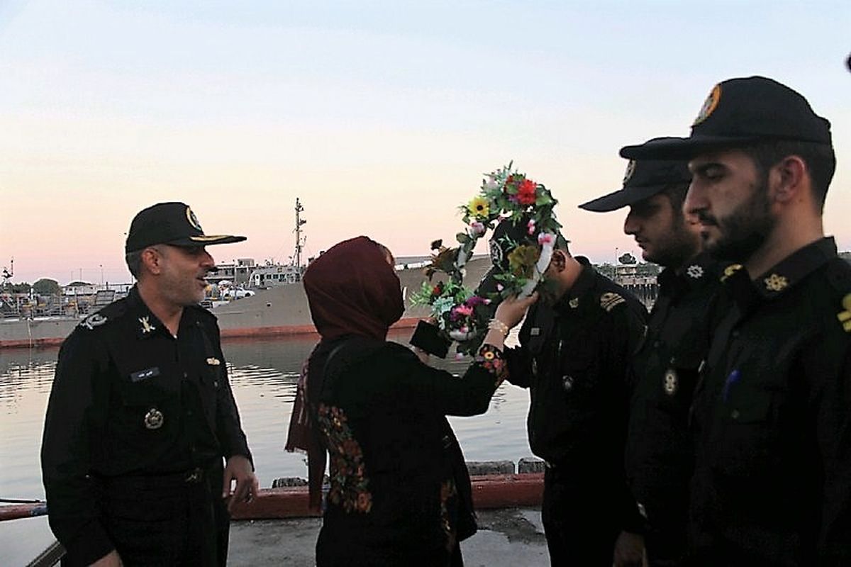 استقبال از ناوگروه 58