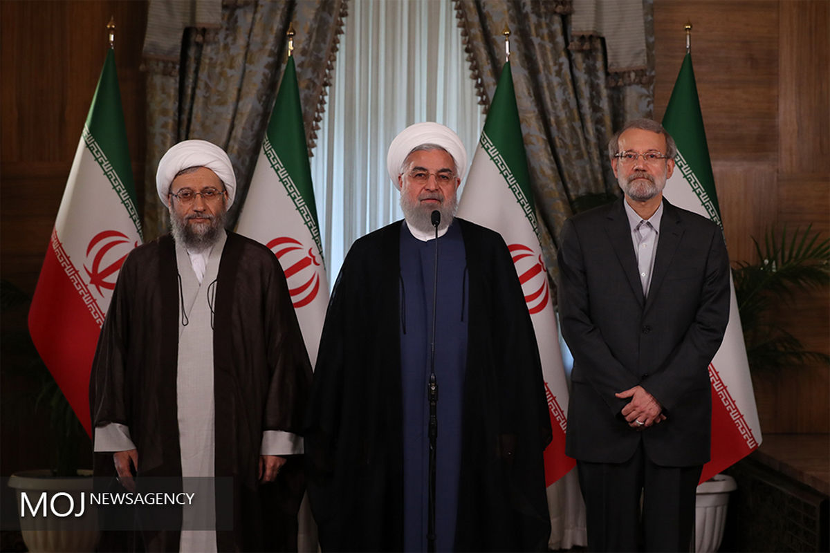 اولین جلسه سران سه قوه در سال ۹۷