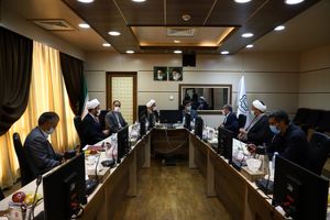 دیدار و گفتگو رئیس کل دادگستری استان با شهردار قم