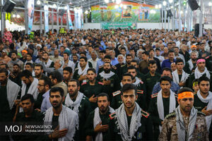 مراسم بزرگداشت ارتحال امام خمینی (ره) در گلستان شهدای اصفهان