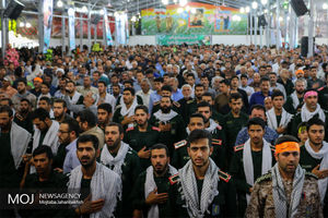 مراسم بزرگداشت ارتحال امام خمینی (ره) در گلستان شهدای اصفهان