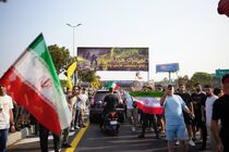 پیام همبستگی لاریجانی با مردم لبنان در بدو ورود به بیروت