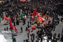 امدادگران هلال‌احمر در مراسم تاسوعا و عاشورا مستقر بودند