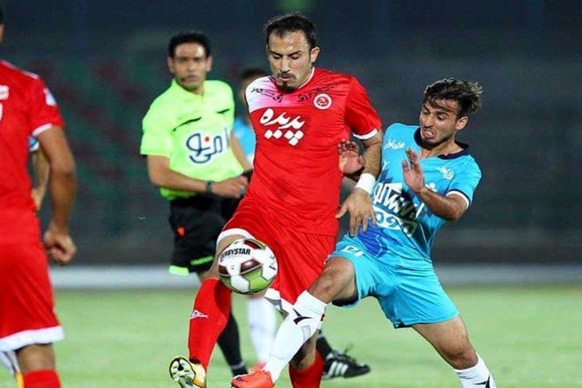 برد تیم پدیده مقابل مشکی پوشان