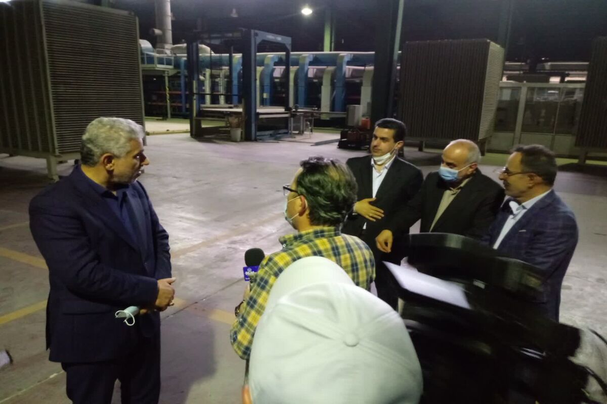 راه اندازی فاز دوم شرکت کاشی خزر