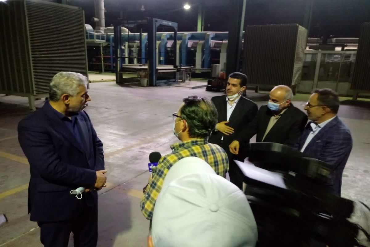 راه اندازی فاز دوم شرکت کاشی خزر