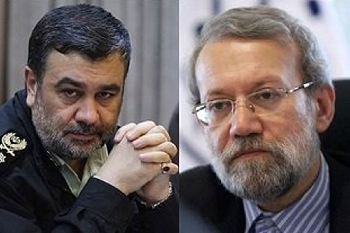 گفتگو علی لاریجانی با سردار اشتری