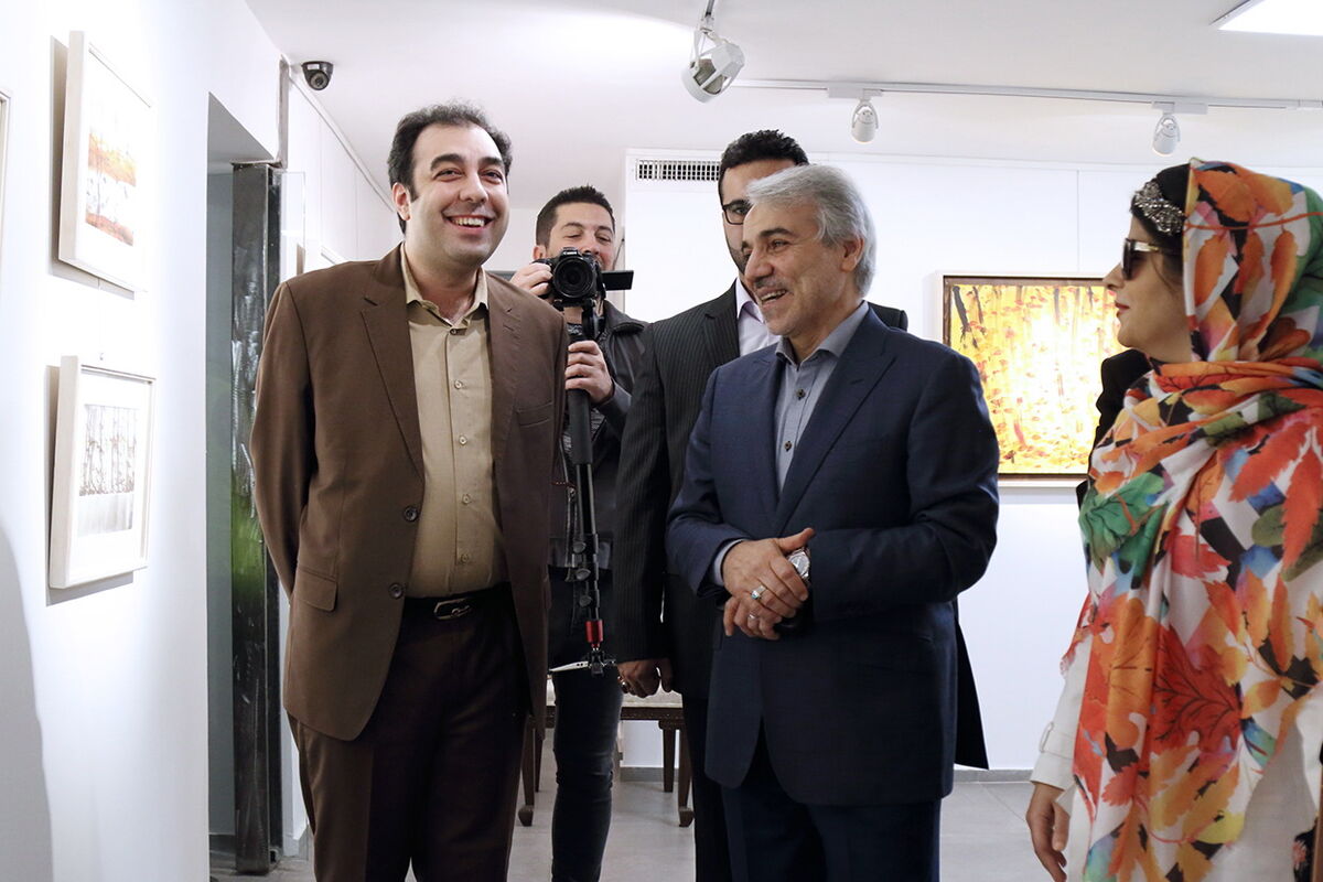 نمایشگاه نقاشی مریم حیدرزاده