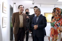 دیدار نوبخت از نمایشگاه نقاشی مریم حیدرزاده