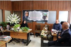 وزیر تعاون، کار و رفاه اجتماعی با خانواده یکی از شهدای جنگ ۱۲ روزه دیدار کرد