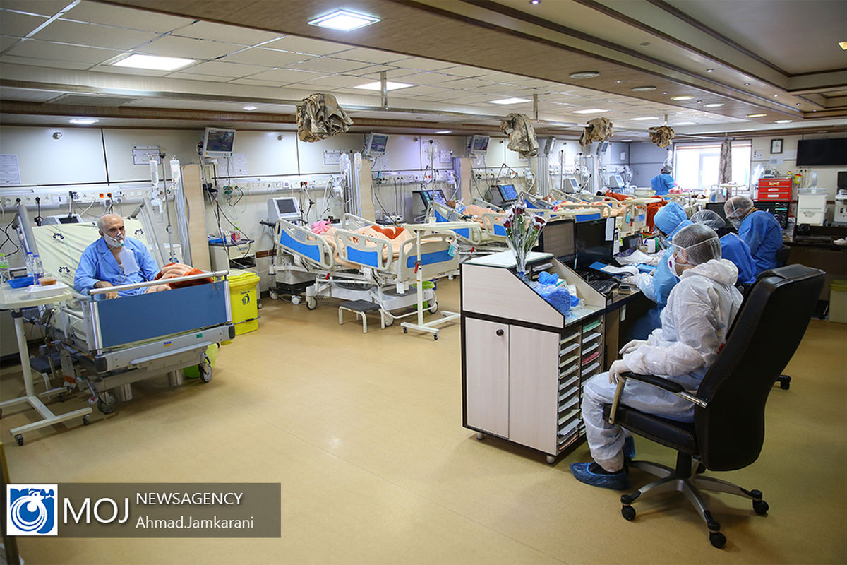 بخش ویژه کرونا بیمارستان کامکار در قم