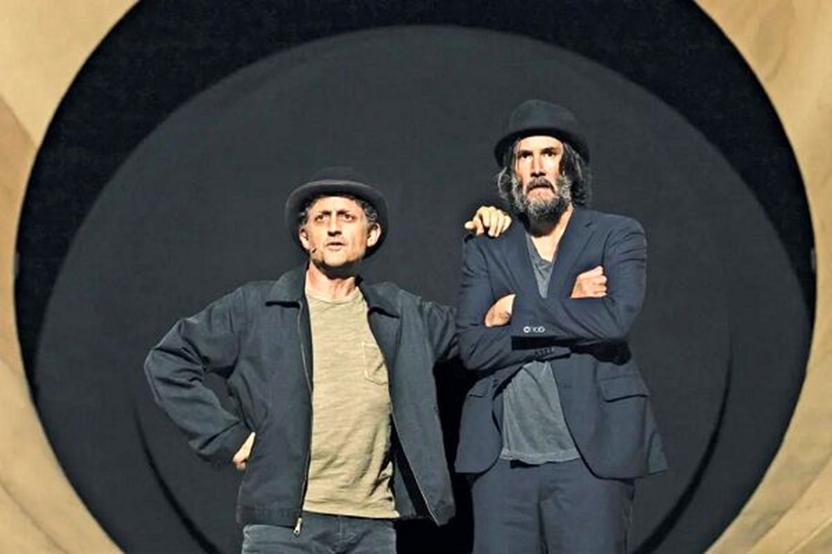 کیانو ریوز و الکس وینتر