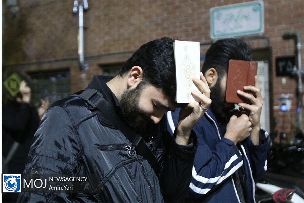 احیای شب قدر در یادمان شهدای هفتم تیر