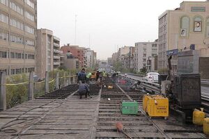 مسیر شرق به غرب پل کریمخان از هفته آینده آماده می شود