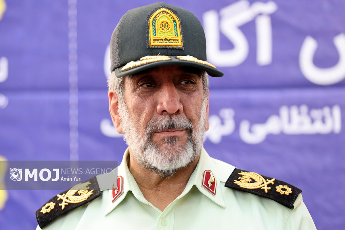 سردار محمدیان + رییس پلیس تهران بزرگ