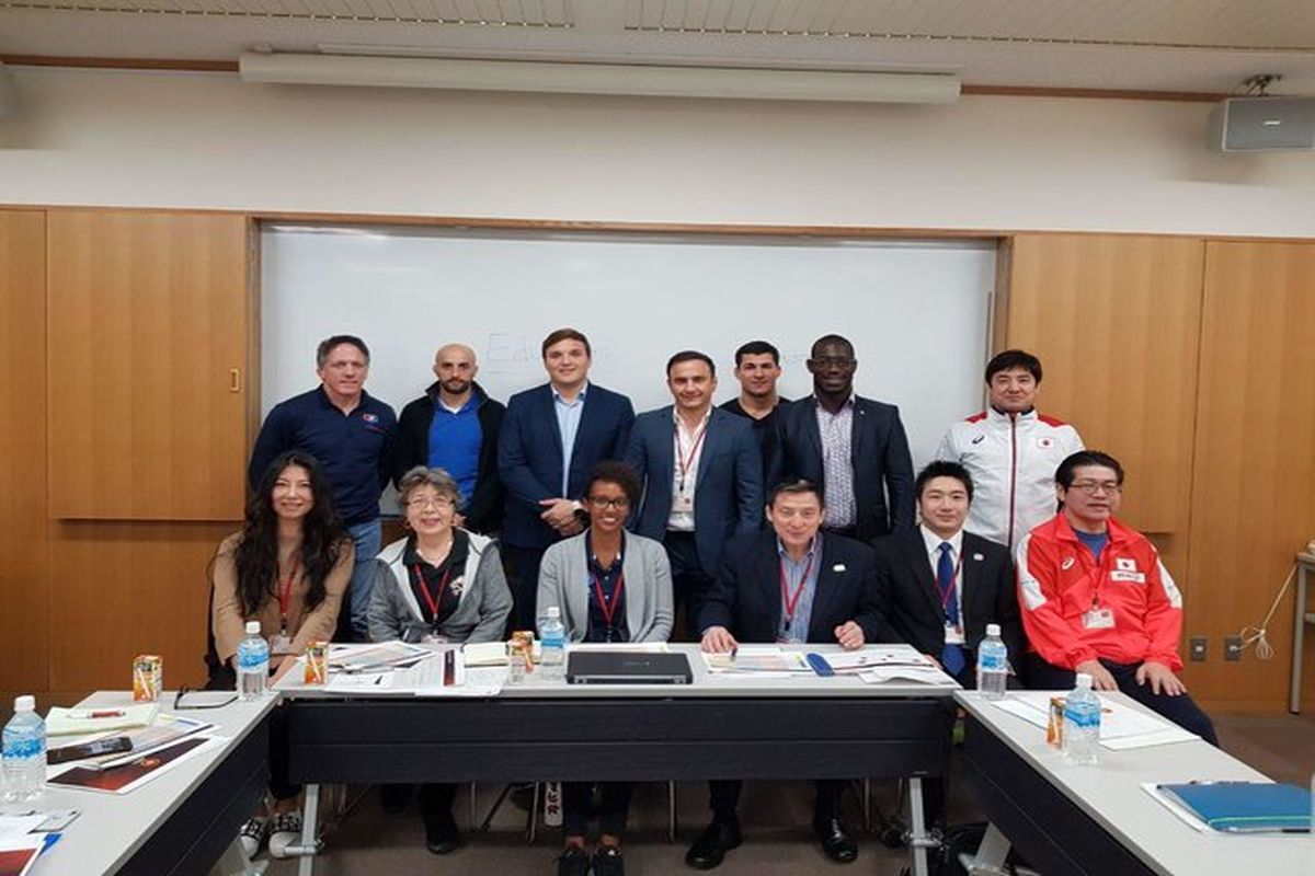 جلسه کمیسیون مربیان اتحادیه جهانی کشتی