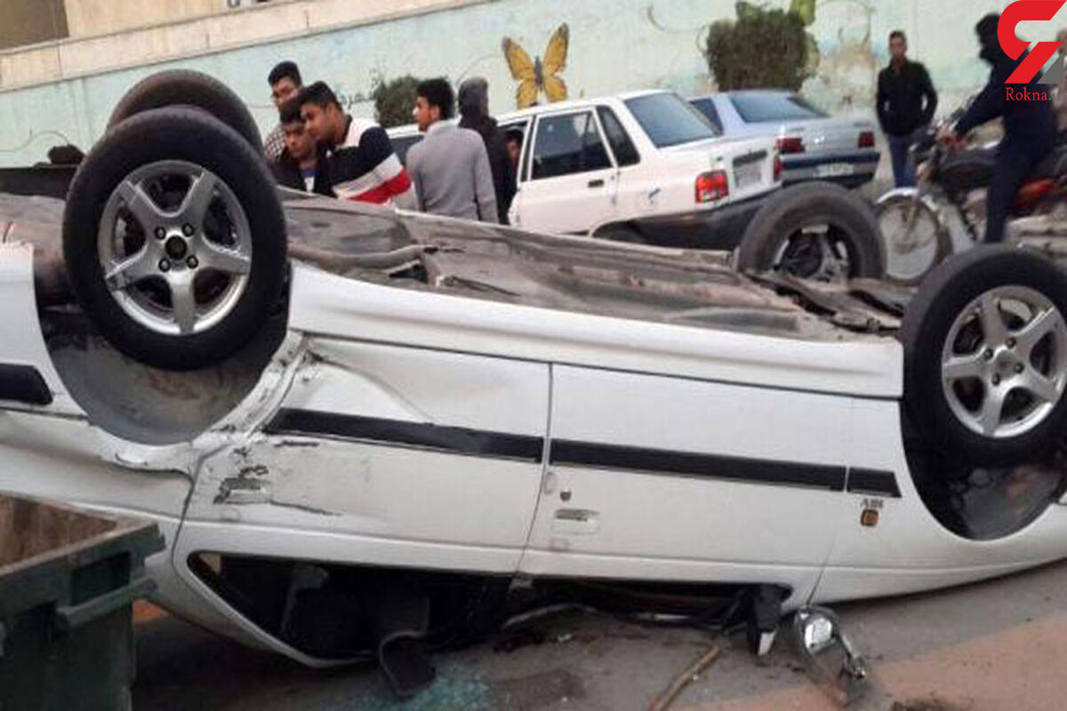 واژگونی پژو پارس