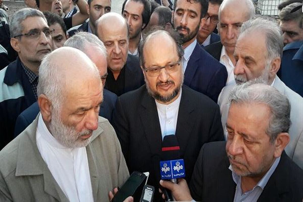 اصفهان- بازدید وزیر صنعت