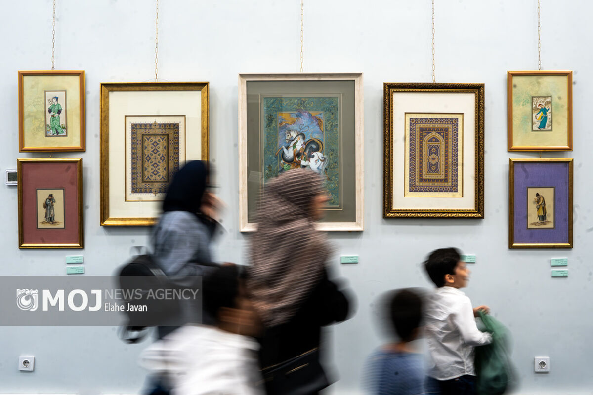افتتاح نمایشگاه «همای نکارگری ایران»