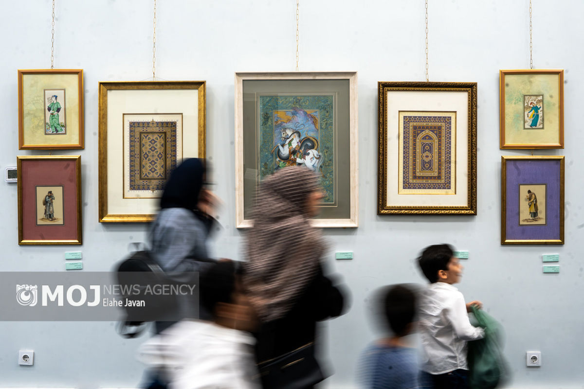 افتتاح نمایشگاه «همای نکارگری ایران»