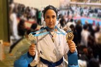 کسب دو نشان طلای کاراته کای کیش در مسابقات قهرمانی کشور