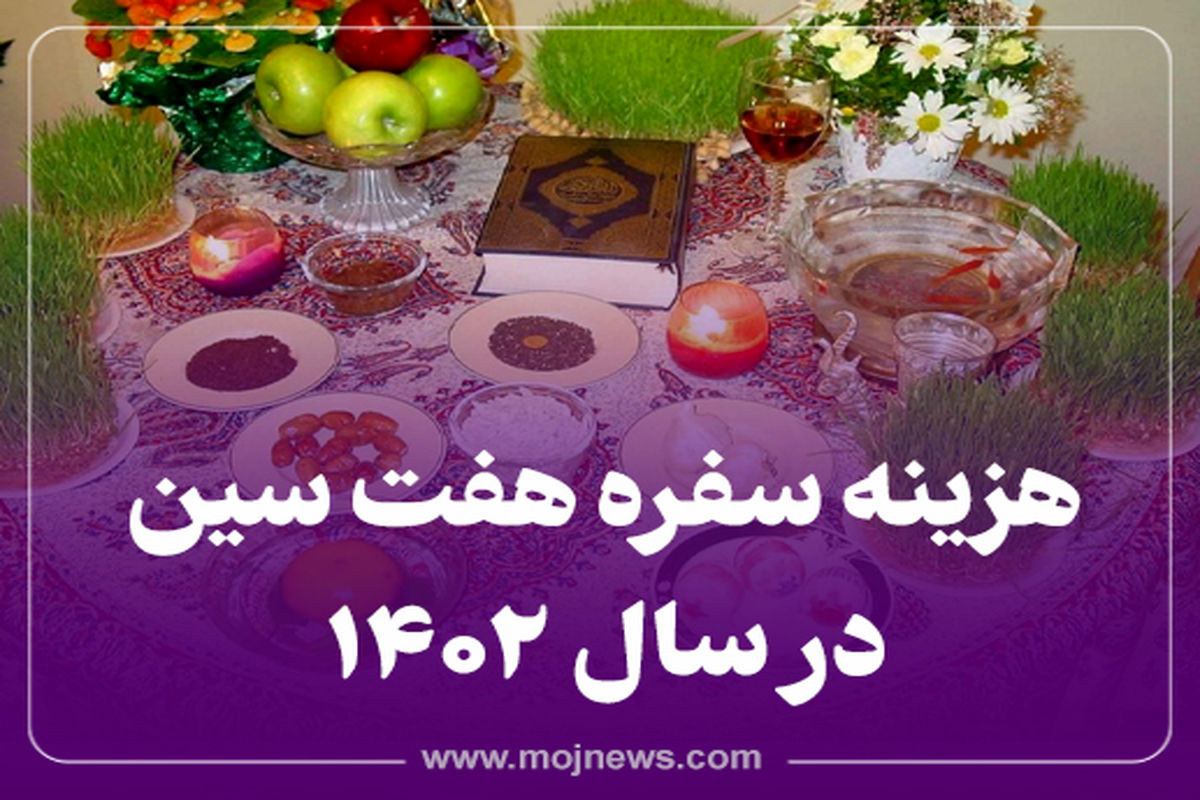 کاور هزینه سفره هفت سین 45