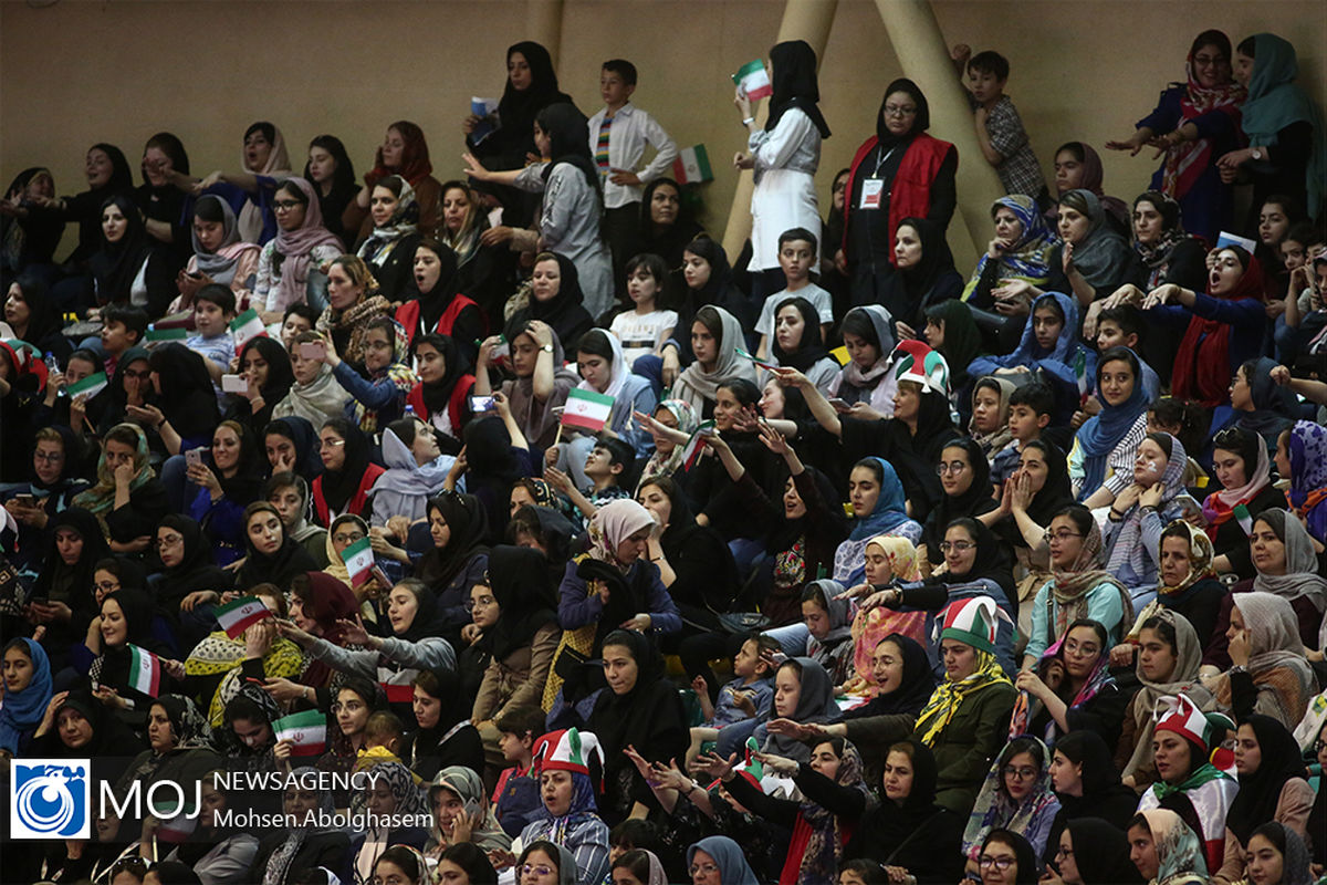 دیدار تیم های ملی والیبال ایران و فرانسه