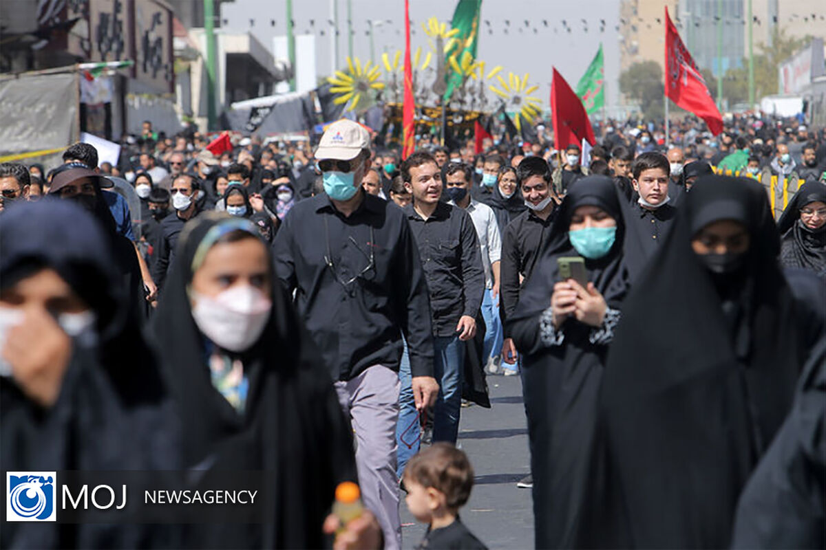 راهپیمایی جاماندگان اربعین حسینی در تهران (۲)