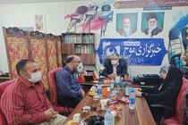 بازدید مدیرکل راهداری و حمل و نقل جاده‌ای استان قم از دفتر سرپرستی خبرگزاری موج در قم