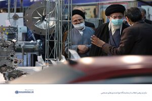 رهبر انقلاب اسلامی از نمایشگاه توانمندی‌های تولید داخل بازدیدی سه ساعته داشتند