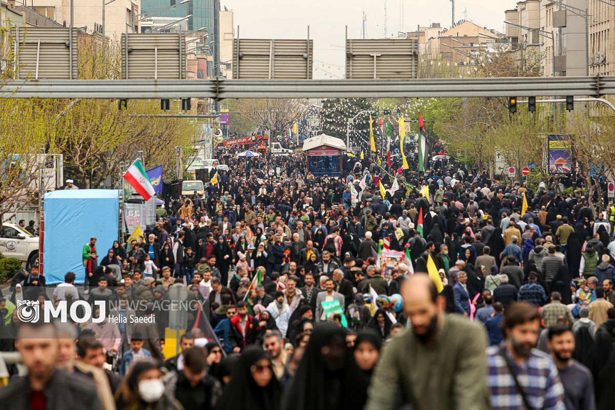 راهپیمایی روز جهانی قدس در تهران