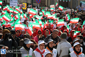 راهپیمایی ۲۲ بهمن در سنندج