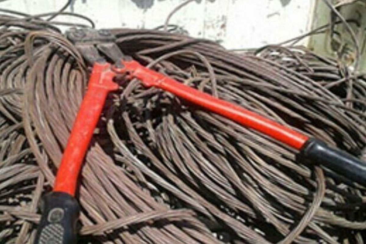 سرقت کابل برق 