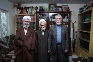 وزیر فرهنگ با حجتی کرمانی دیدار کرد
