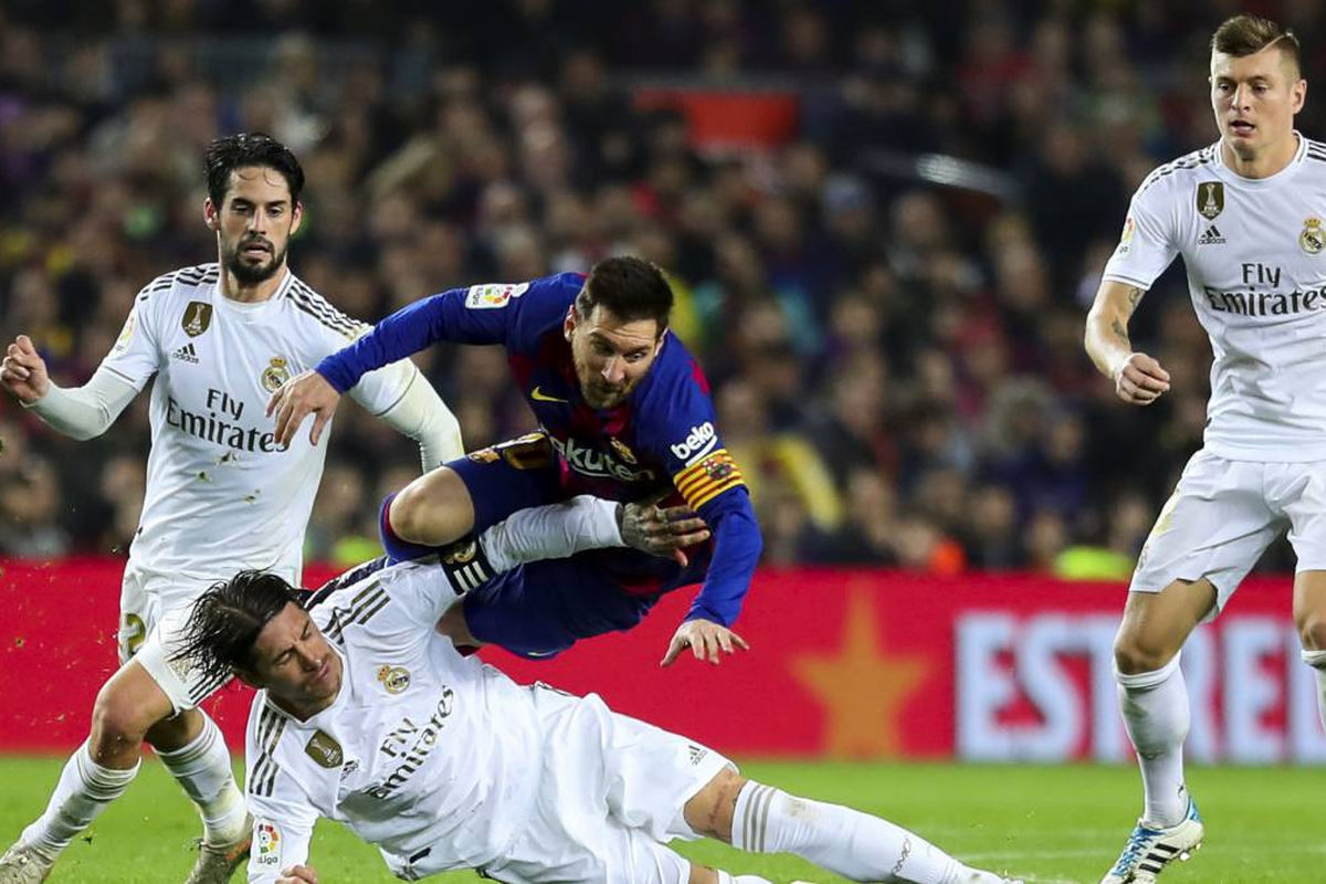 بازی بارسلونا و رئال مادرید1