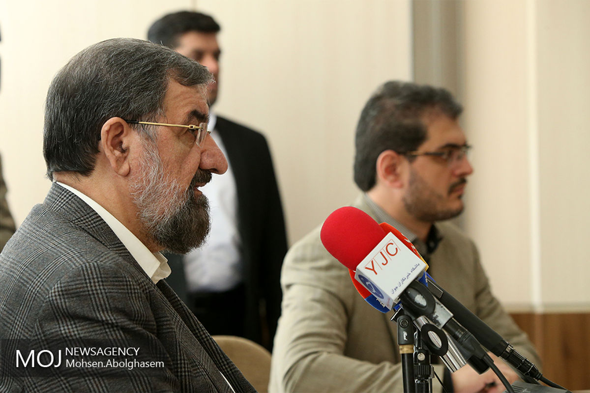 نشست خبری محسن رضایی دبیر مجمع تشخیص مصلحت نظام