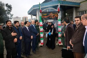 اعزام اولین گروه دانش آموزان گیلان به مناطق جنگی غرب کشور