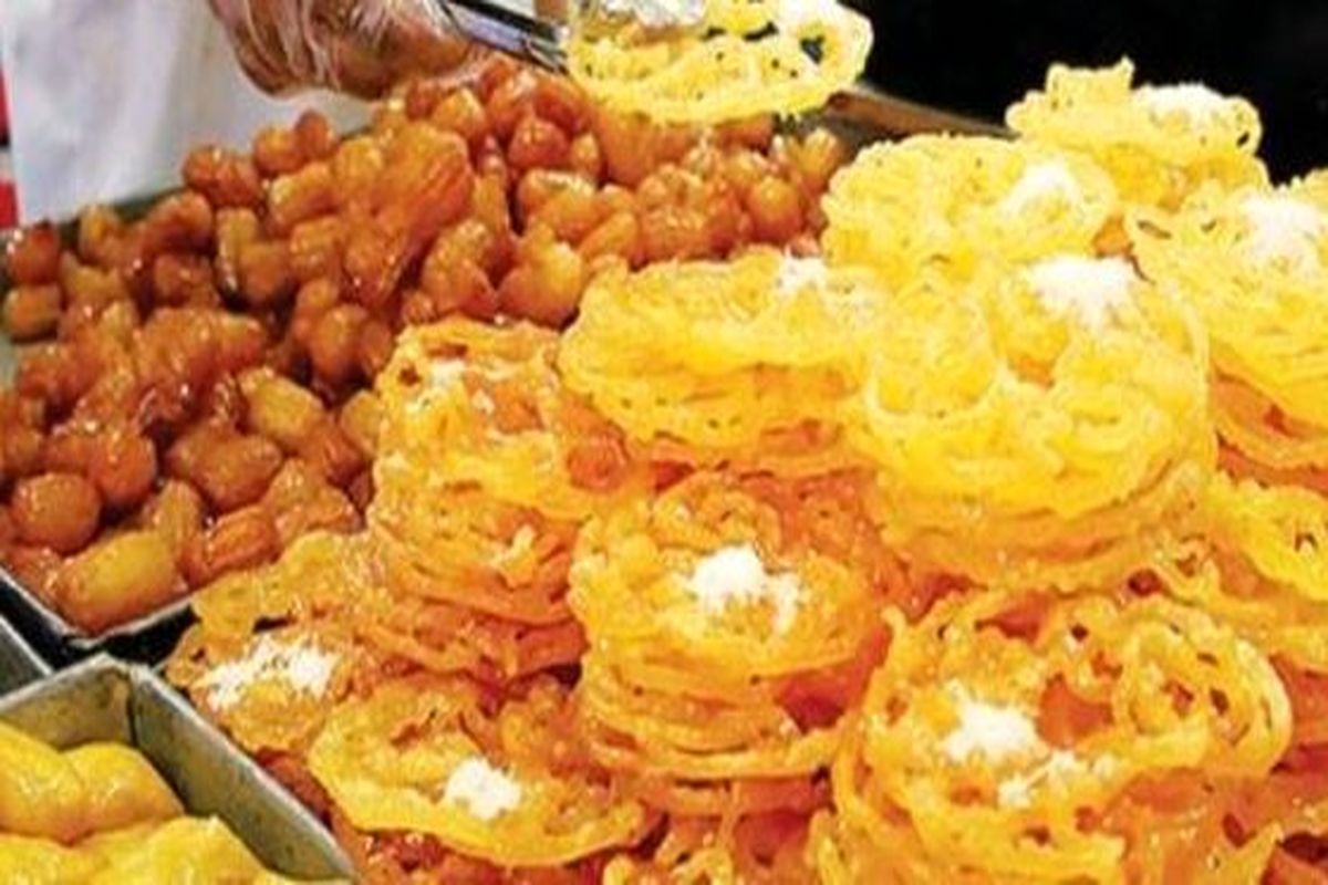 زولبیا و بامیه غیر بهداشتی