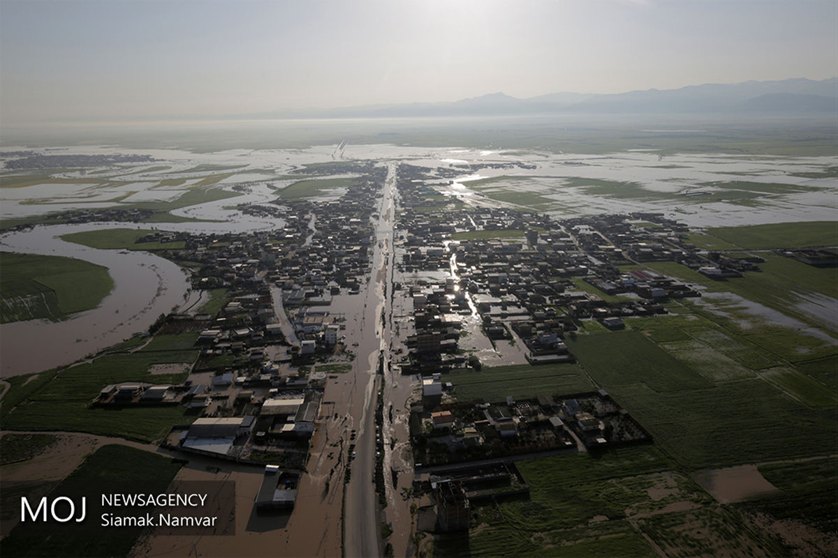 امداد رسانی هلال احمر به مناطق سیل زده استان گلستان